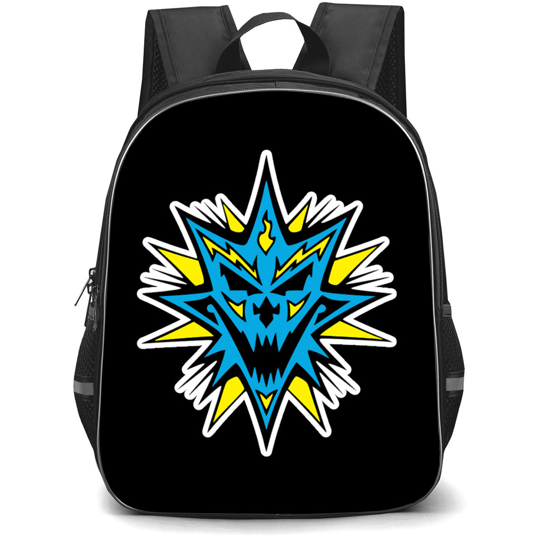 Insane Clown Posse Backpack School Bag StudentPack - Insane Clown Posse Bang! Pow! Boom! Blue Sticker Art
