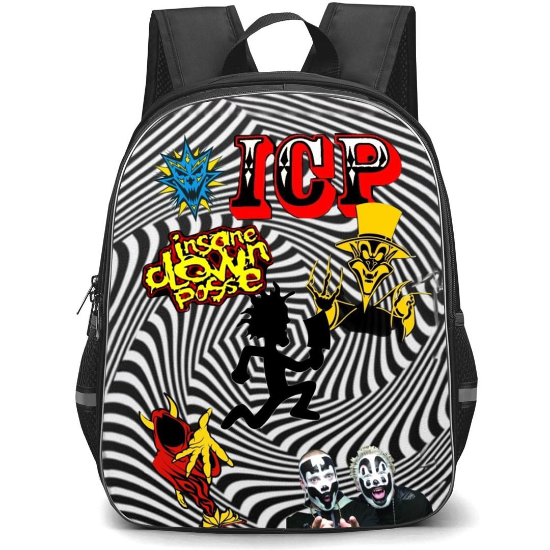 Insane Clown Posse Backpack School Bag StudentPack - Insane Clown Posse ICP Collage