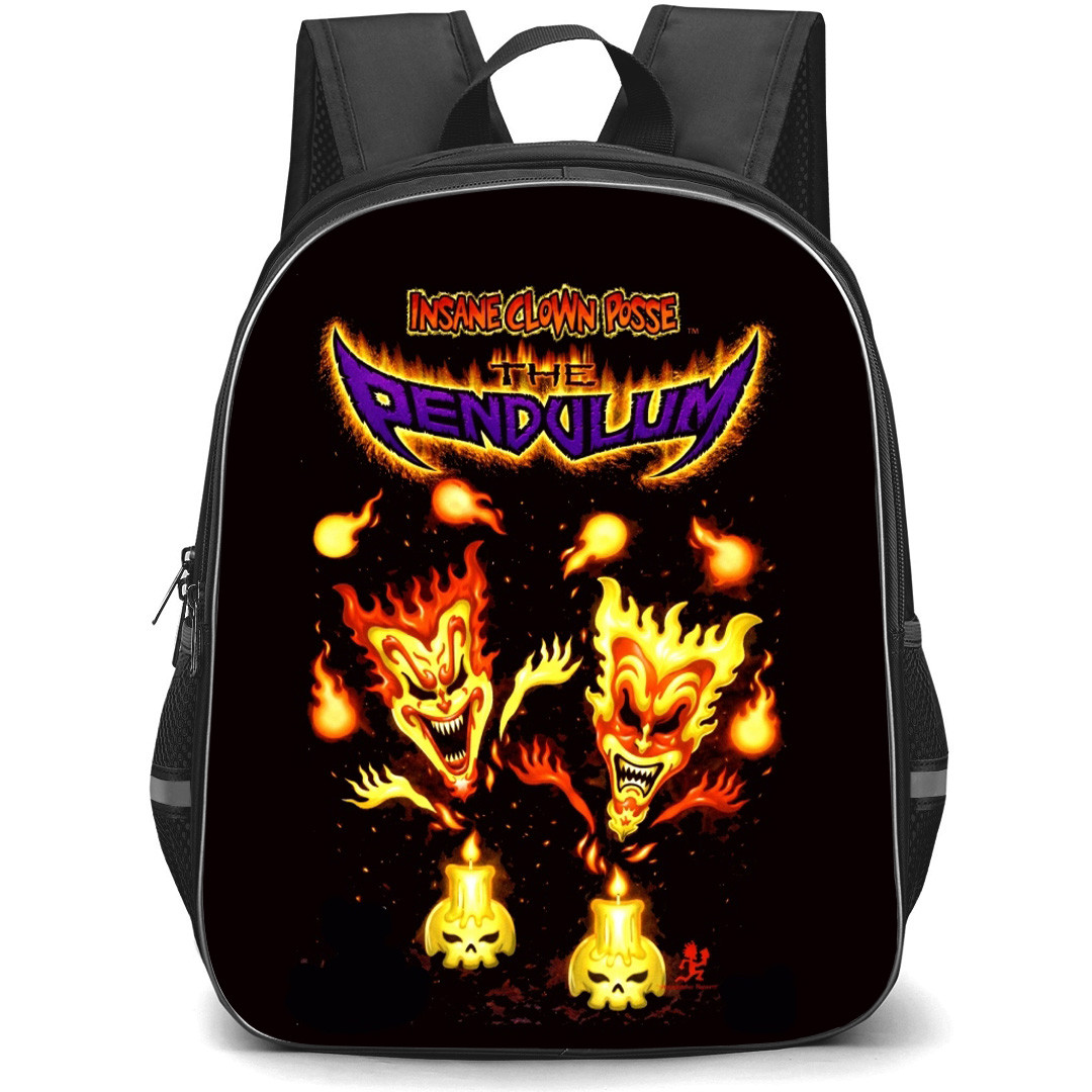 Insane Clown Posse Backpack School Bag StudentPack - Insane Clown Posse The Pendulum Chaos Comic Art