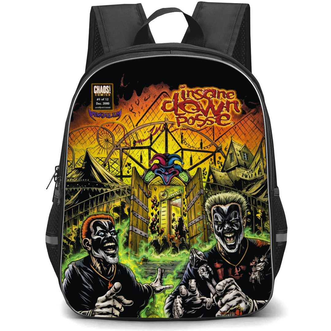 Insane Clown Posse Backpack School Bag StudentPack - Insane Clown Posse The Pendulum Comic Art