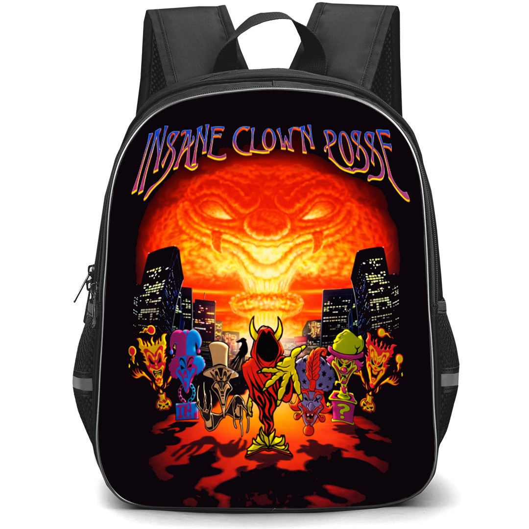 Insane Clown Posse Backpack School Bag StudentPack - Insane Clown Posse Ringmaster Comic Art