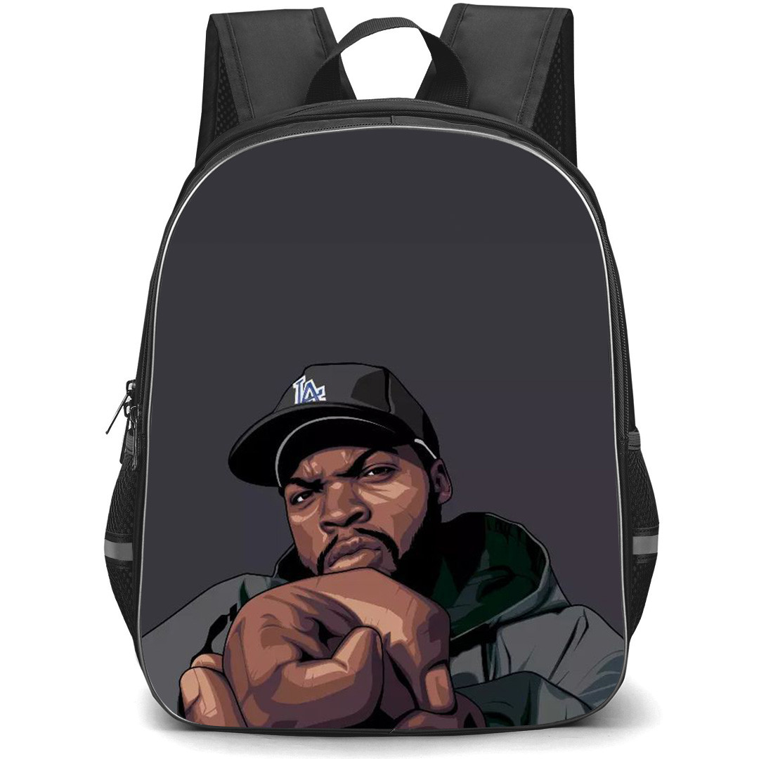 Ice Cube Backpack StudentPack - Ice Cube Fan Art Illustration Art Poster