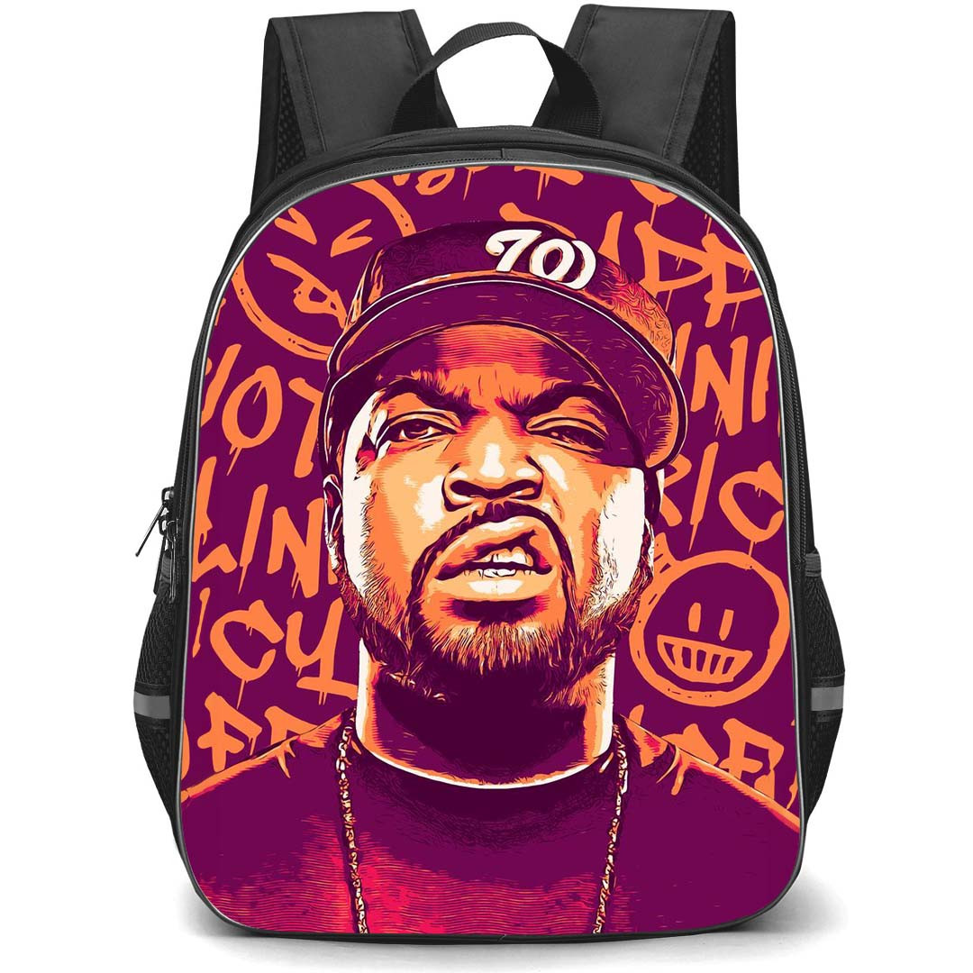 Ice Cube Backpack StudentPack - Ice Cube Pop Art Illustration Poster