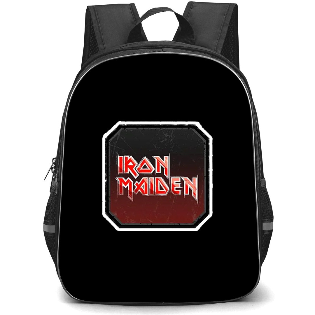 Iron Maiden Backpack School Bag StudentPack - Iron Maiden Logo Sticker