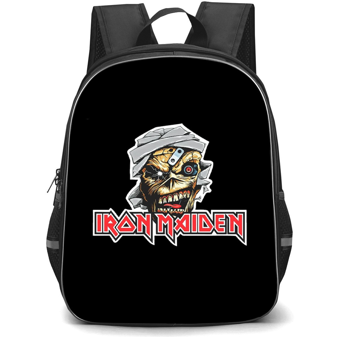 Iron Maiden Backpack School Bag StudentPack - Iron Maiden Mummy Skull Sticker