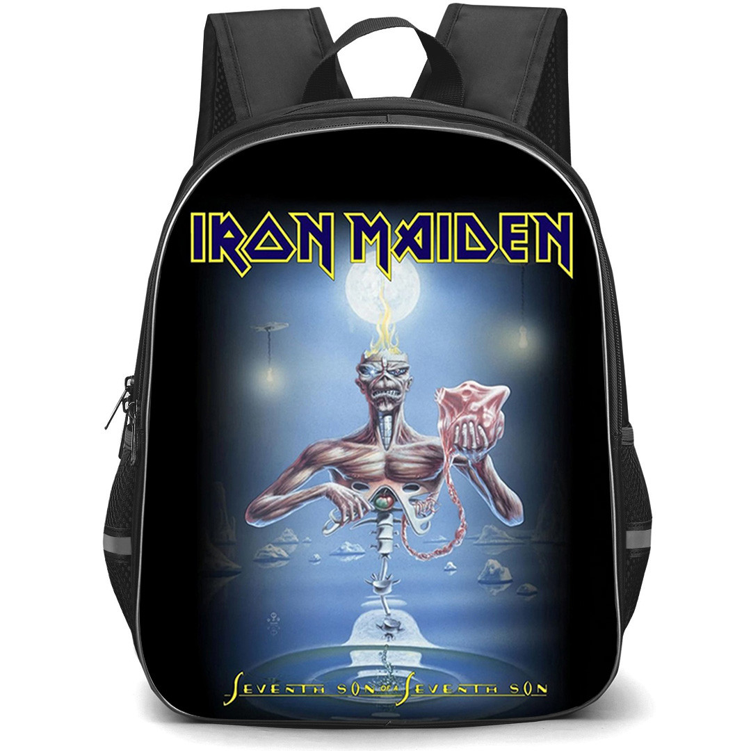Iron Maiden Backpack School Bag StudentPack - Iron Maiden Seventh Son Poster