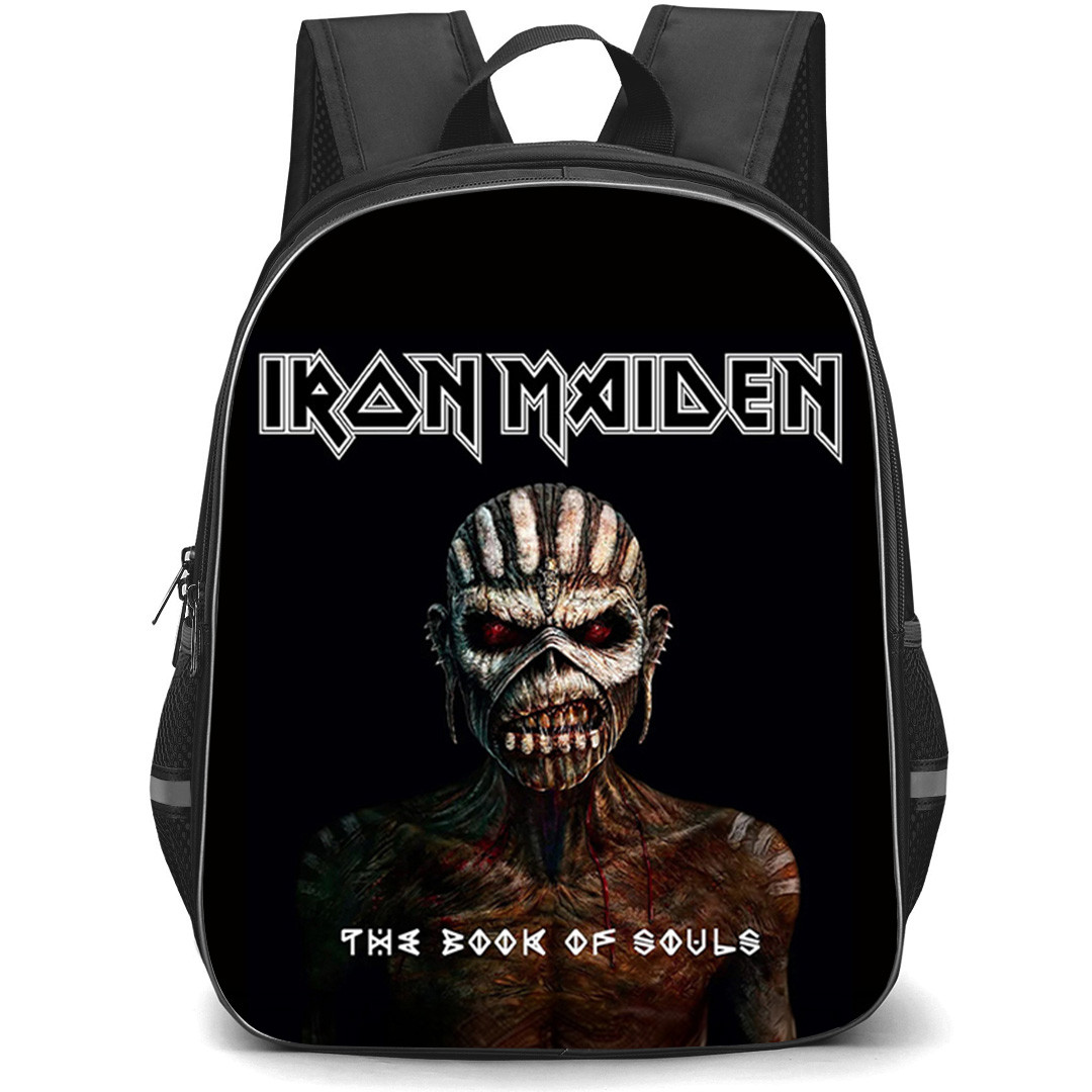Iron Maiden Backpack School Bag StudentPack - Iron Maiden The Book Of Souls Poster