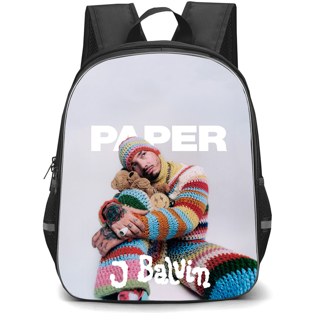 J Balvin Backpack StudentPack - J Balvin On The Cover of Paper Magazine