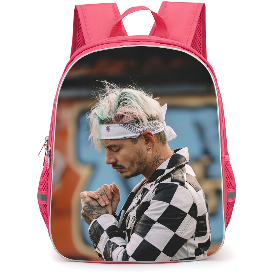 J Balvin Backpack StudentPack - J Balvin Reggaeton Superstar Lima Music Fest 2017 Picture