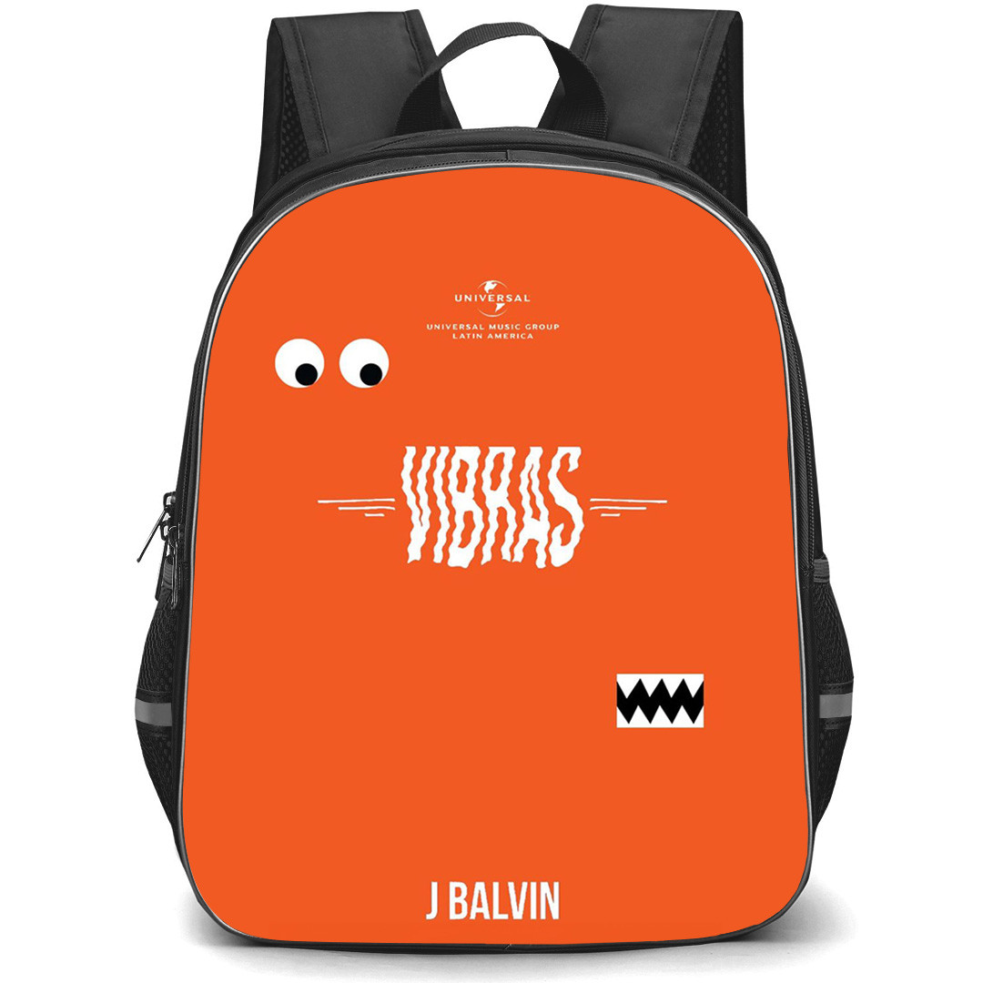 J Balvin Backpack StudentPack - J Balvin Vibras Orange Poster