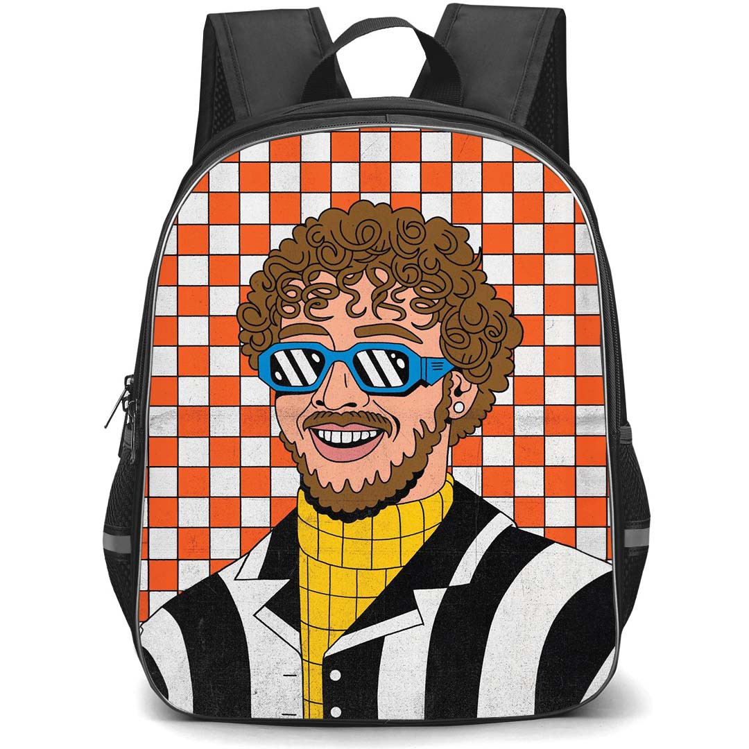 Jack Harlow Backpack StudentPack - Jack Harlow Cartoon Art Portrait