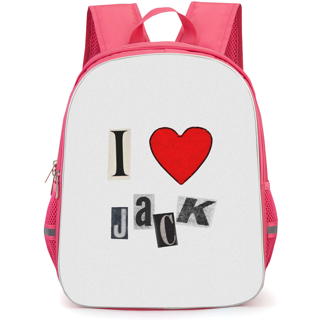 Jack Harlow Backpack StudentPack - Jack Harlow I Love Jack Poster