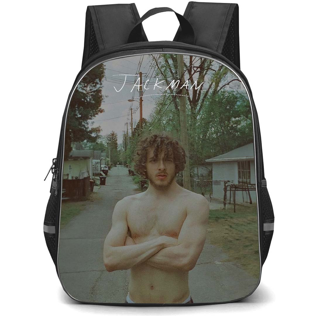Jack Harlow Backpack StudentPack - Jack Harlow Jackman Shirtless Portrait Poster
