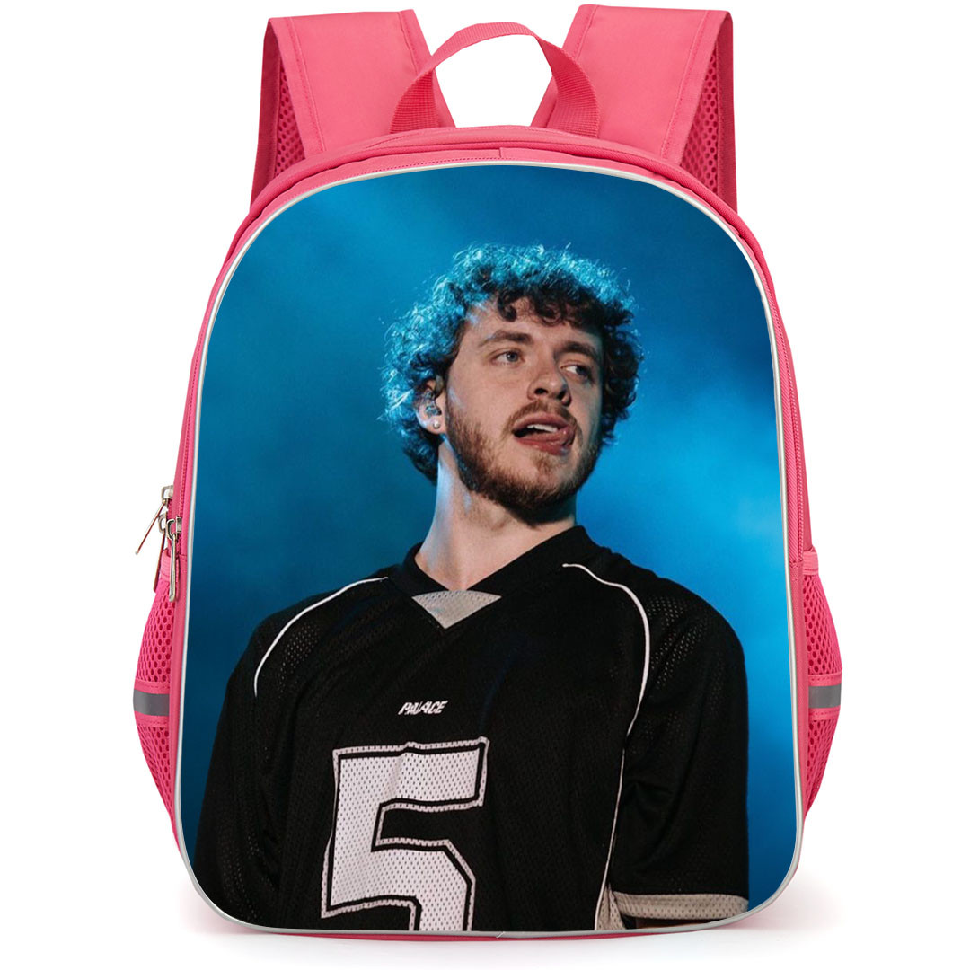 Jack Harlow Backpack StudentPack - Jack Harlow Wearing Jersey Candid Picture