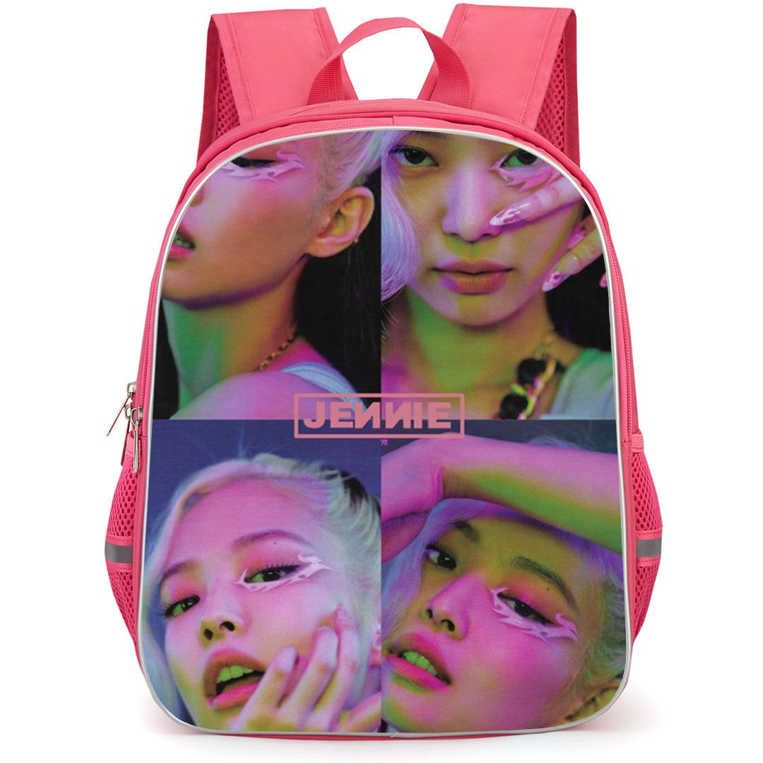 Jennie Kim Backpack StudentPack - Jennie Kims Album Ruby Portrait Photography Poster