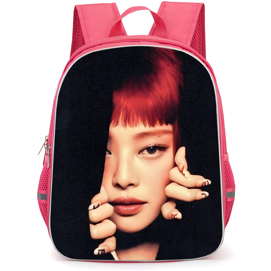Jennie Kim Backpack StudentPack - Jennie Kim Mantra Poster