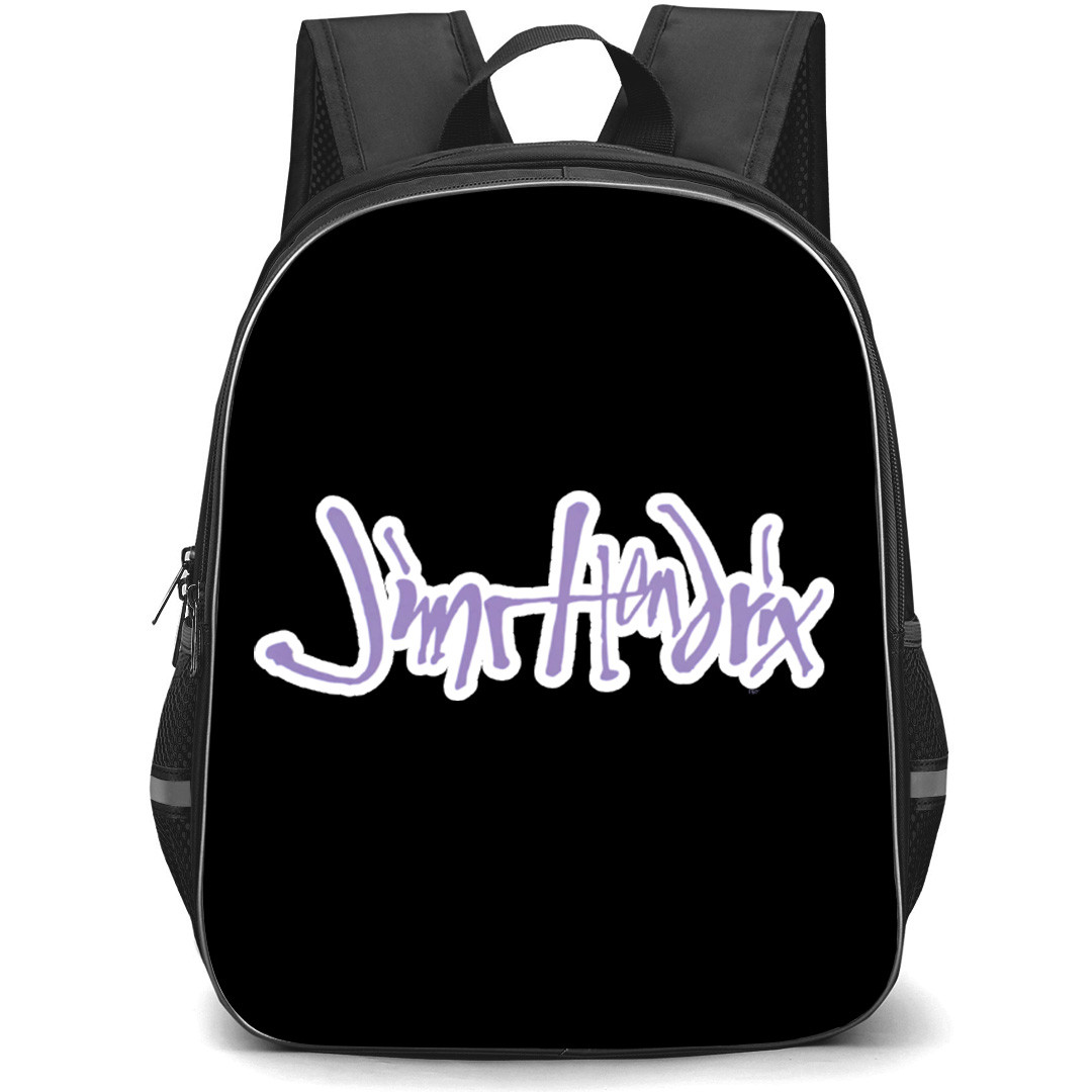 Jim Hendrix Backpack School Bag StudentPack - Jim Hendrix Blue Logo