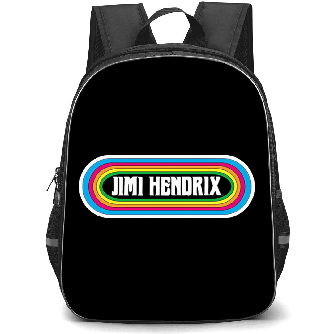Jim Hendrix Backpack School Bag StudentPack - Jim Hendrix Rainbow Logo