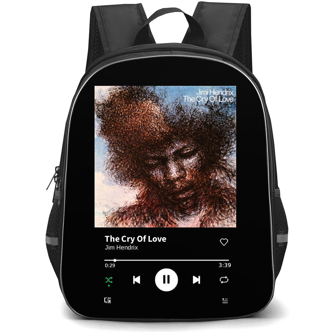 Jim Hendrix Backpack School Bag StudentPack - Jim Hendrix The Cry Of Love Album Cover