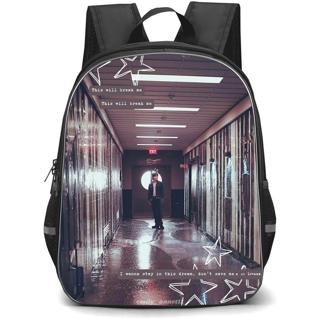 Jimin Backpack StudentPack - Jimin Like Crazy Music Video Picture