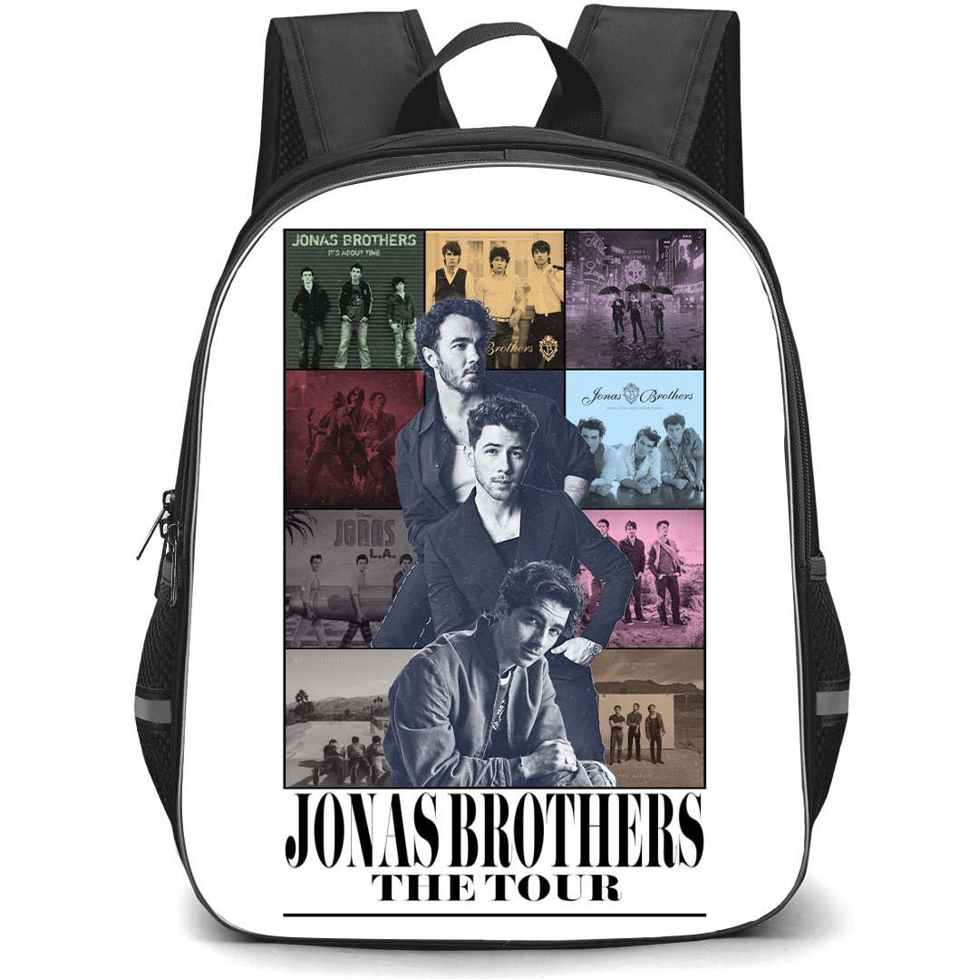 Joe Jonas Backpack StudentPack - Joe Jonas Jonas Brother The Tour Collage Poster