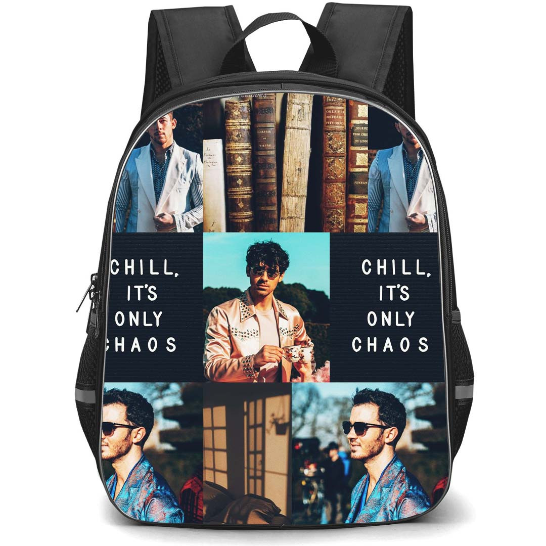 Joe Jonas Backpack StudentPack - Joe Jonas Chill Its Only Chaos Poster