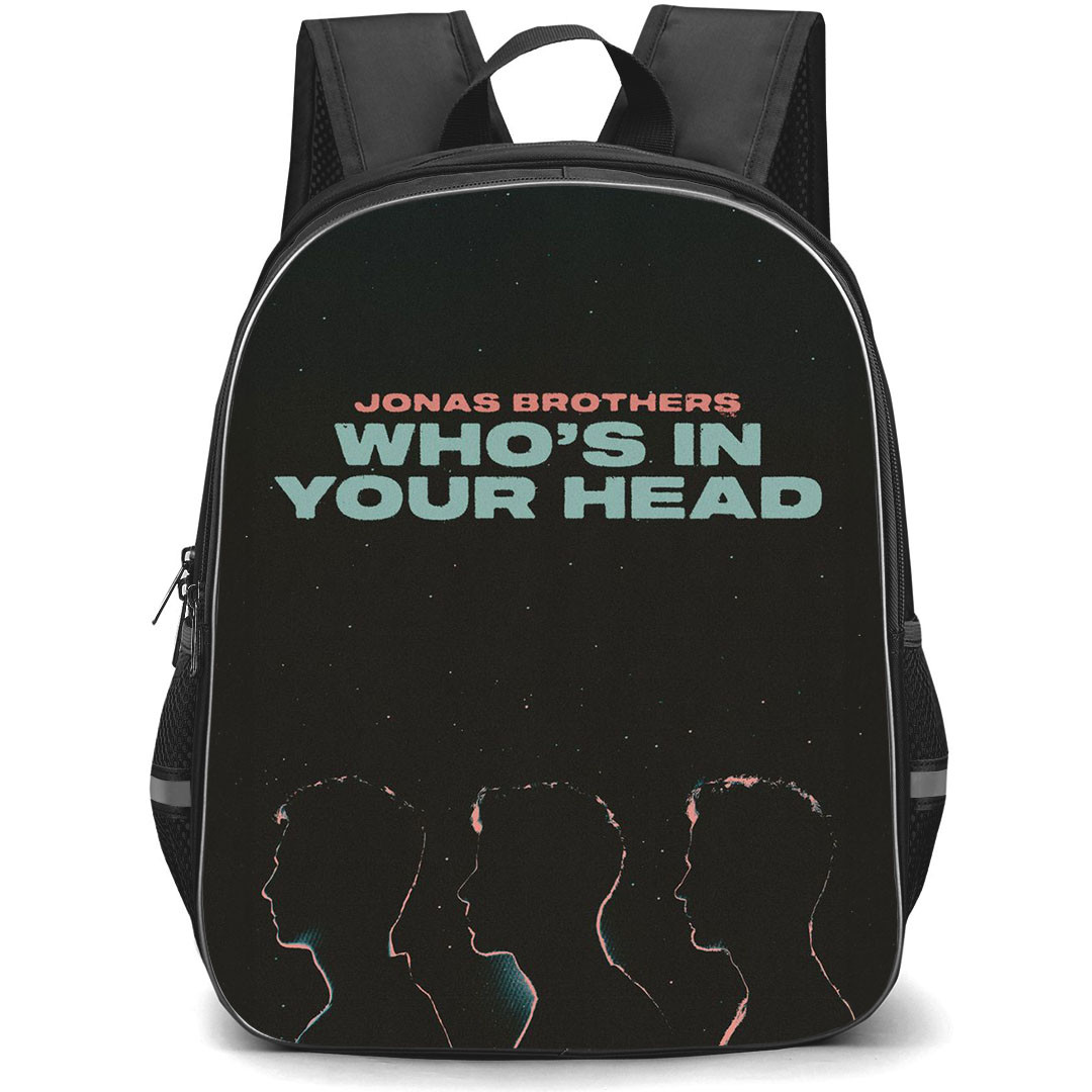 Joe Jonas Backpack StudentPack - Joe Jonas Lyrics Jonas Brothers Who is In Your Head Poster