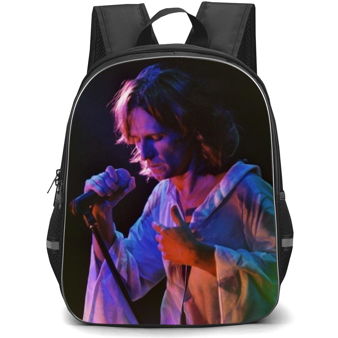 John Waite Backpack School Bag StudentPack - John Waite Side Portrait Black Background