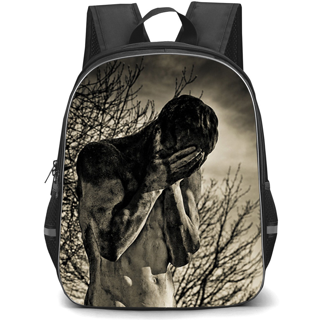 Joy Division Backpack School Bag StudentPack - Joy Division Les Bains Douches Paris 1975 Concert Poster
