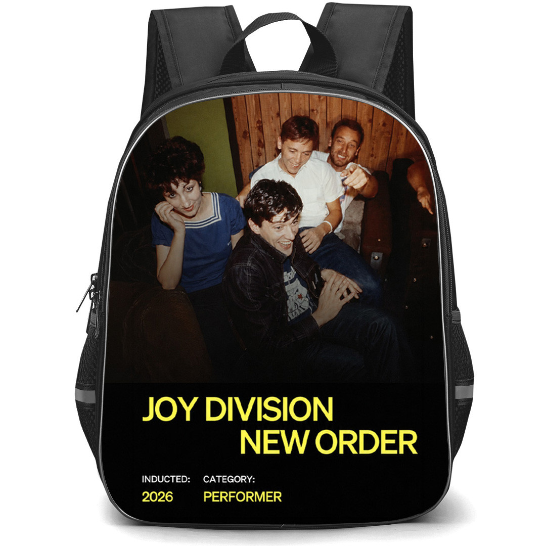 Joy Division Backpack School Bag StudentPack - Joy Division New Order Concert Poster