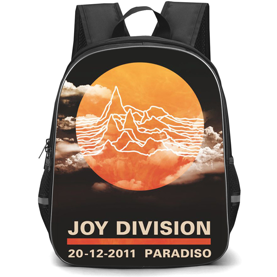 Joy Division Backpack School Bag StudentPack - Joy Division Paradiso Concert Poster