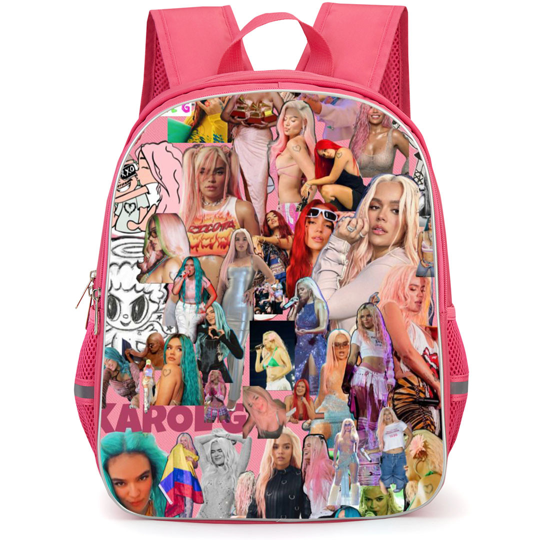 Karol G Backpack StudentPack - Karol G In Different Costume Collage Poster