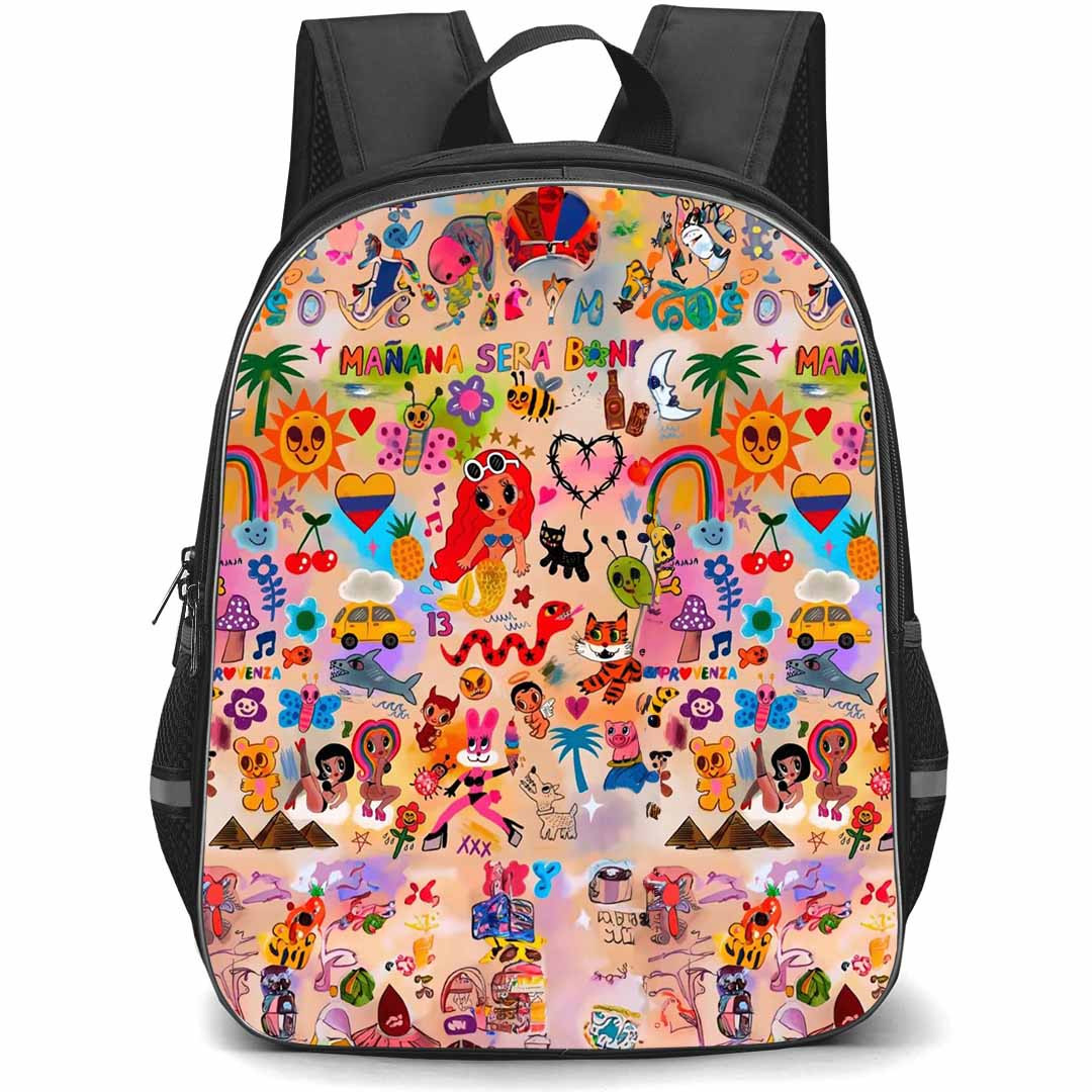 Karol G Backpack StudentPack - Karol G Manana Sera Bonito Album Cover