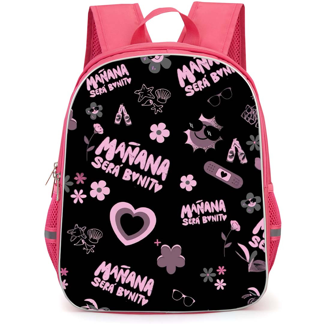 Karol G Backpack StudentPack - Karol G Manana Sera Bonito Logo Pattern Art
