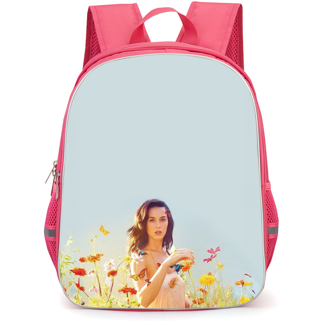 Katy Perry Backpack StudentPack - Katy Perry In Colorful Flower Field Poster
