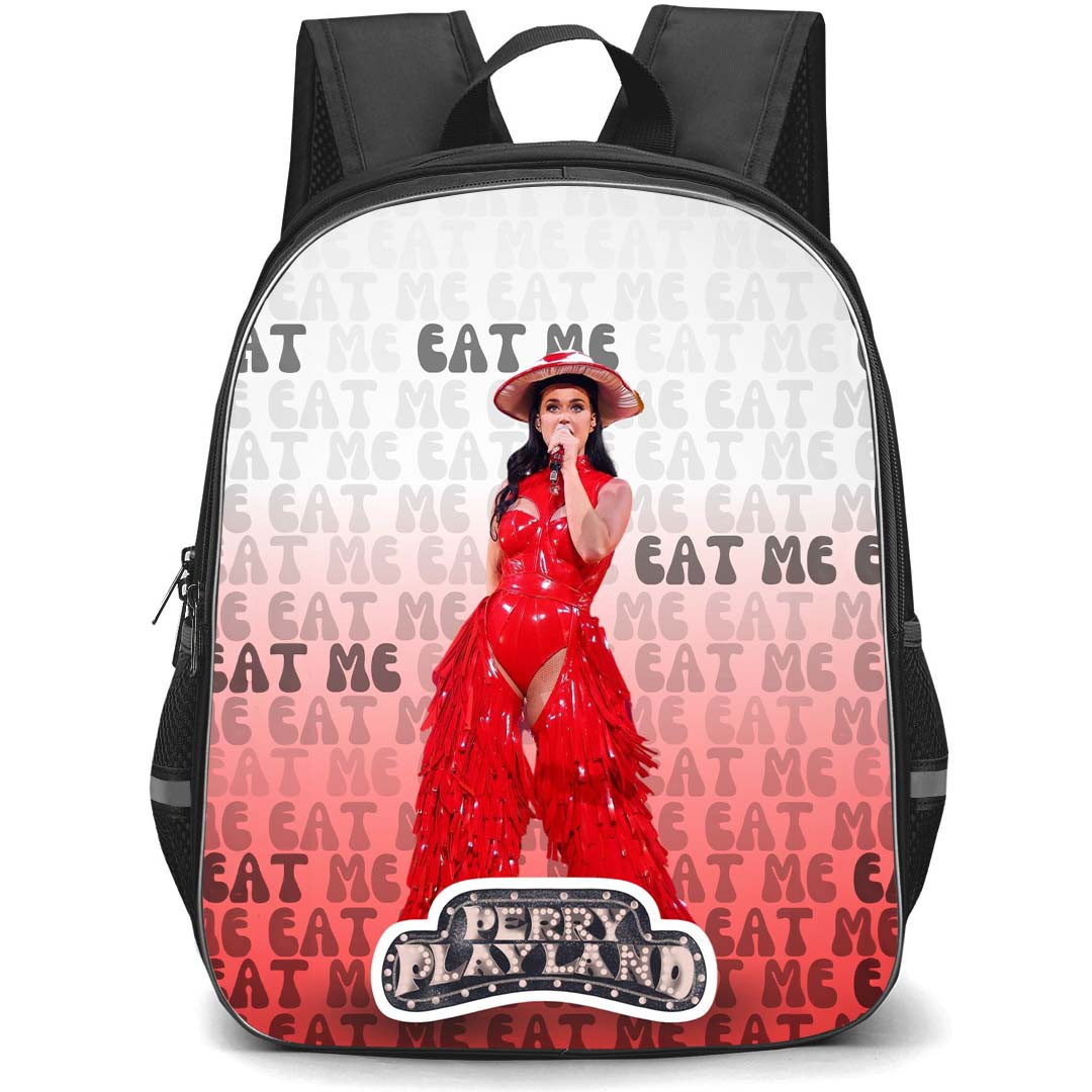 Katy Perry Backpack StudentPack - Katy Perry Wears A Mushroom Hat and Latex Bodysuit Poster