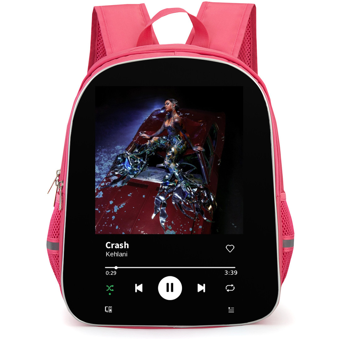 Kehlani Backpack School Bag StudentPack - Kehlani Crash Album Cover