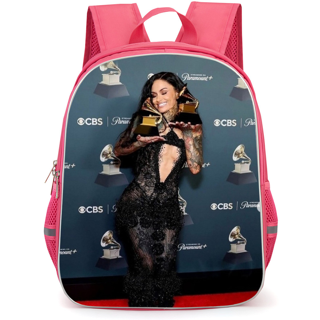 Kehlani Backpack School Bag StudentPack - Kehlani Holding Grammy Awards Pose