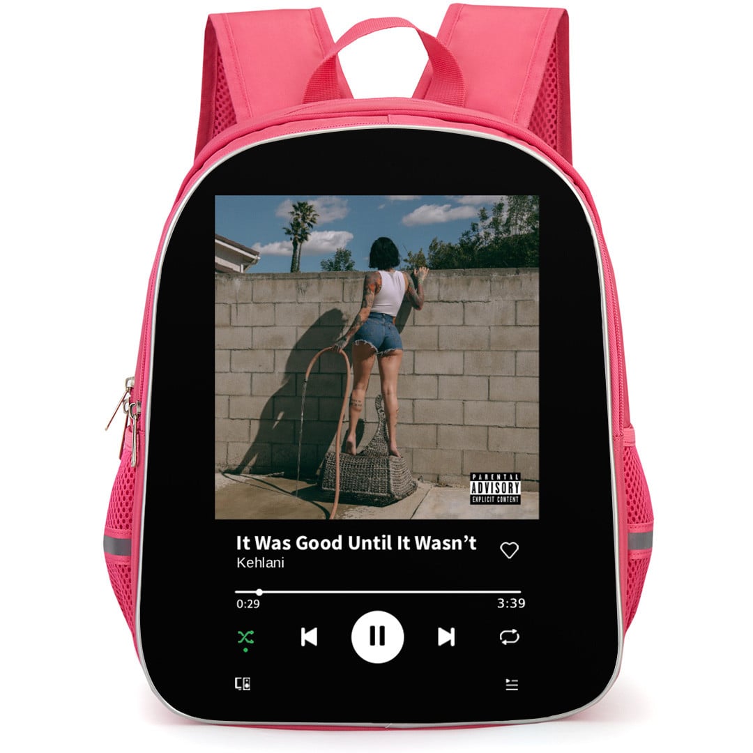 Kehlani Backpack School Bag StudentPack - Kehlani It Was Good Until It Wasn't Album Cover