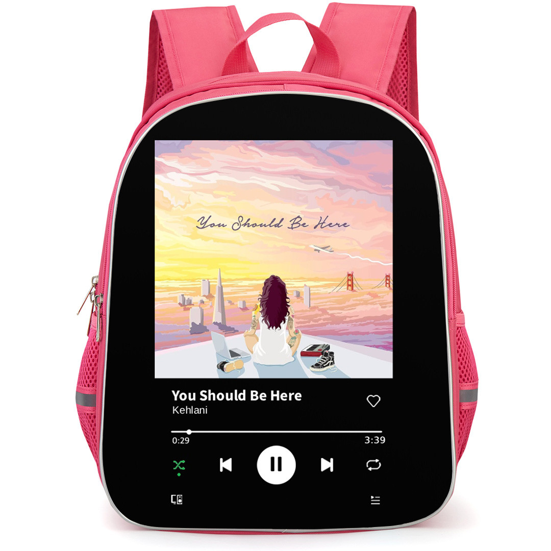 Kehlani Backpack School Bag StudentPack - Kehlani You Should Be Here Album Cover