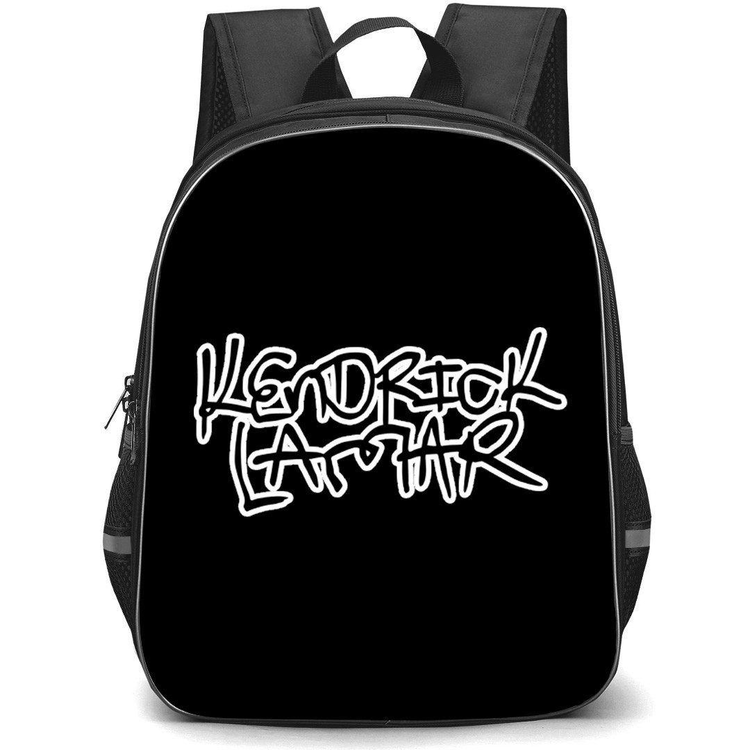 Kendrick Lamar Backpack School Bag StudentPack - Kendrick Lamar Black Logo