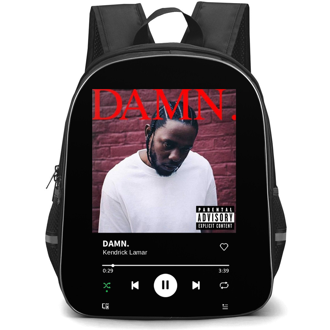 Kendrick Lamar Backpack School Bag StudentPack - Kendrick Lamar Damn Album Cover