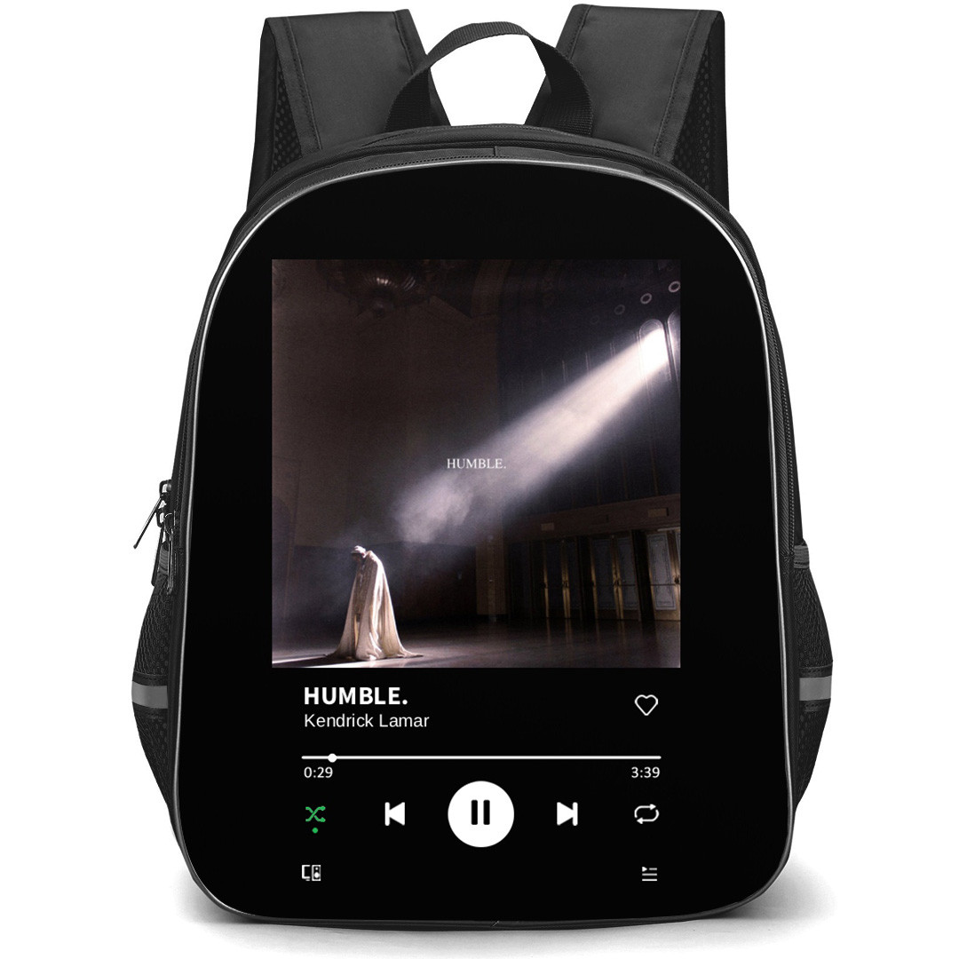 Kendrick Lamar Backpack School Bag StudentPack - Kendrick Lamar Humble Album Cover