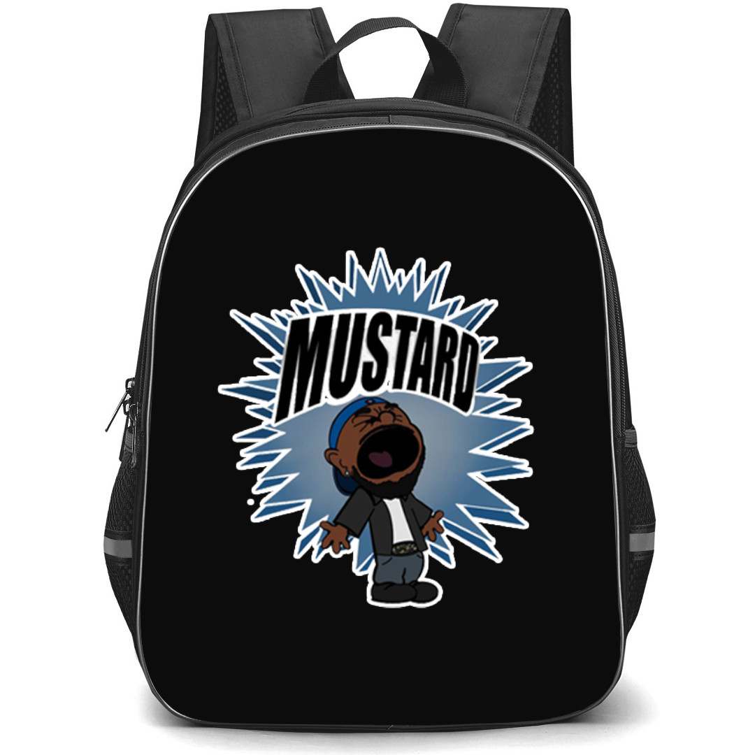 Kendrick Lamar Backpack StudentPack - Kendrick Lamar Mustard Sticker