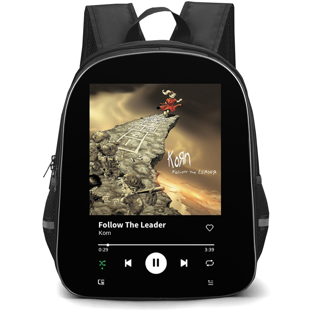 Korn Backpack School Bag StudentPack - Korn Follow The Leader Album Cover