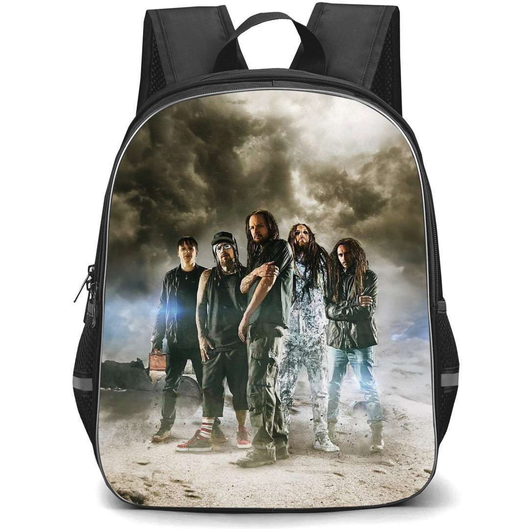 Korn Backpack School Bag StudentPack - Korn Group Portrait Desert Background