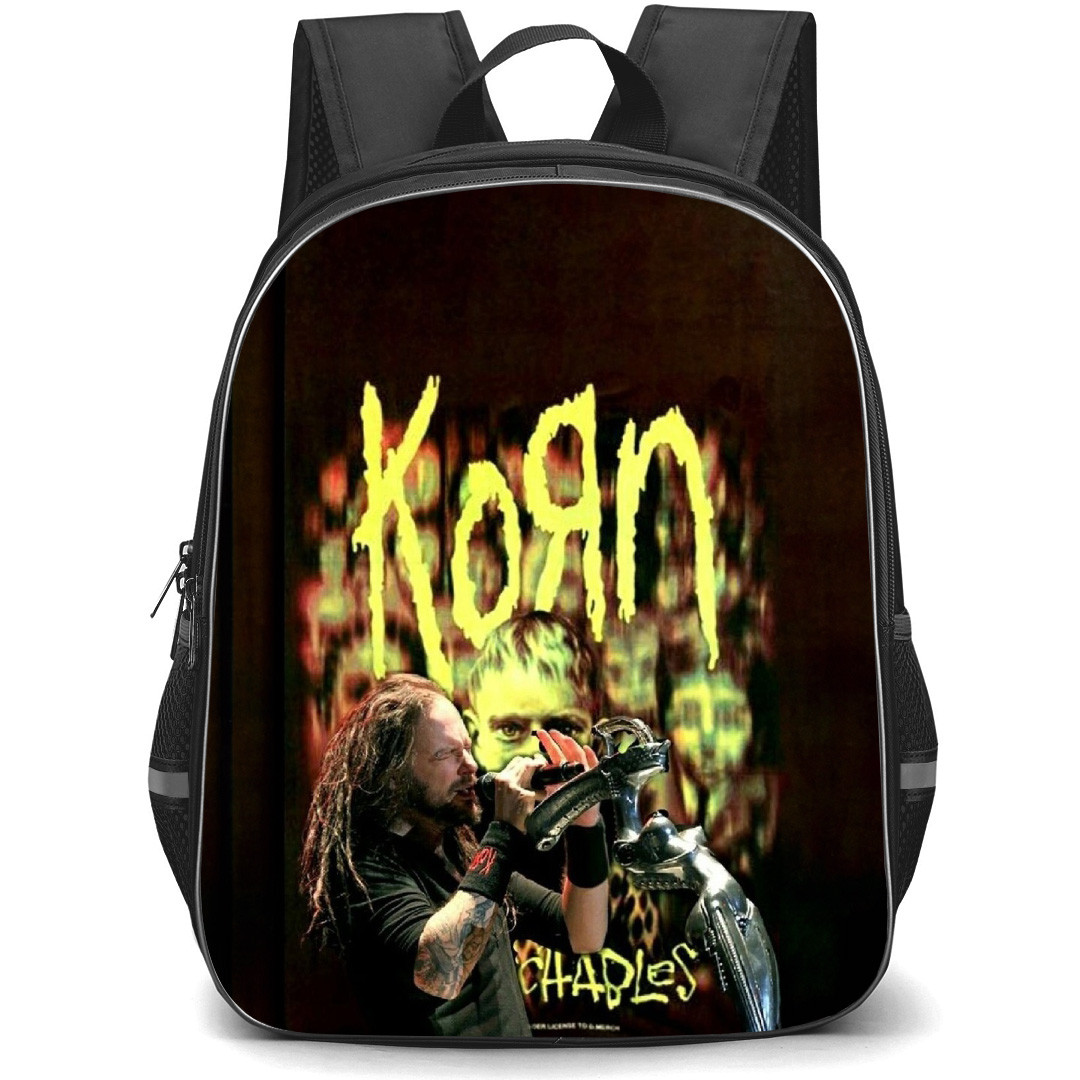 Korn Backpack School Bag StudentPack - Korn Jonathan Davis Singing Album Background