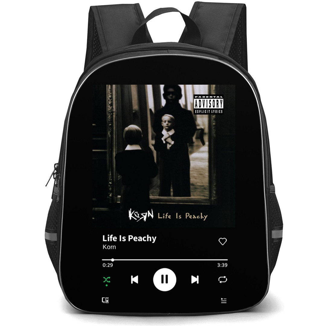 Korn Backpack School Bag StudentPack - Korn Life Is Peachy Album Cover