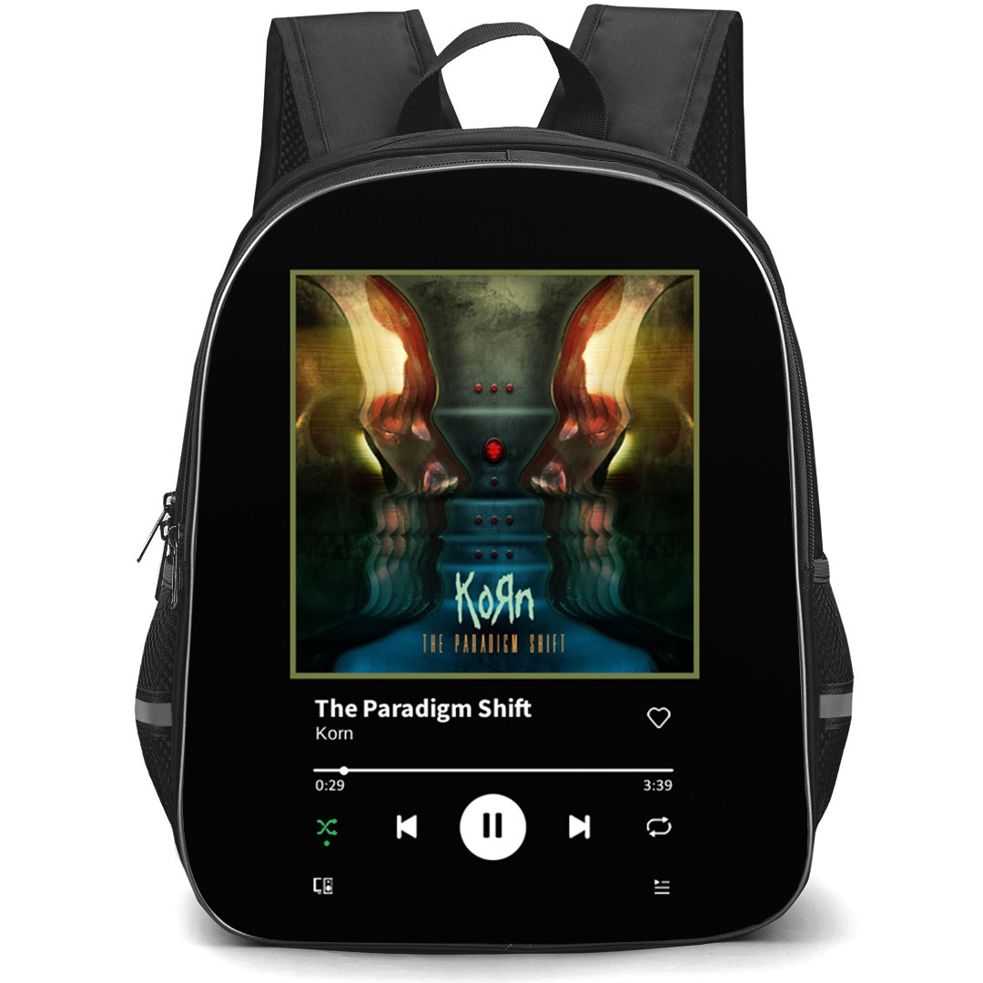 Korn Backpack School Bag StudentPack - Korn The Paradigm Shift Album Cover