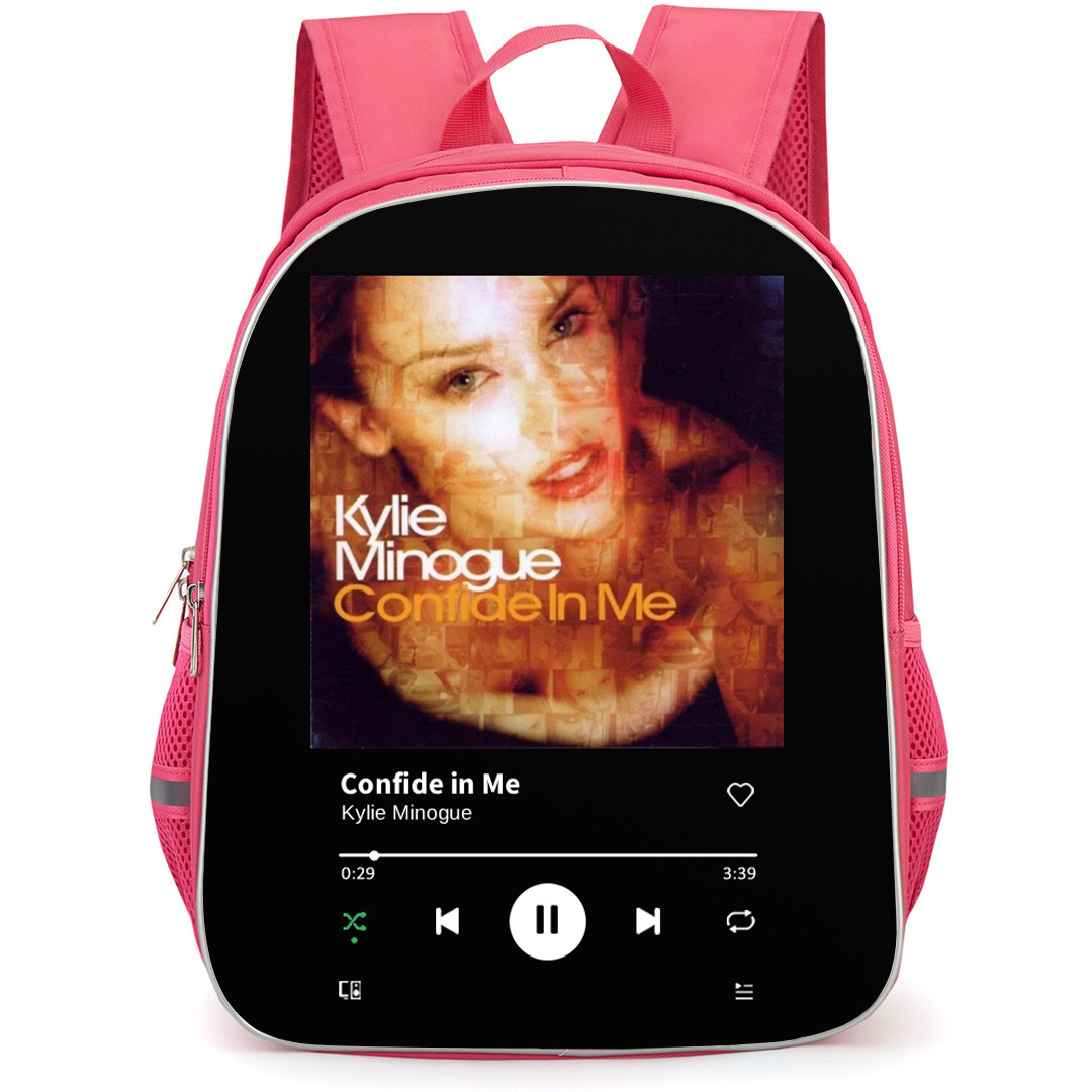 Kylie Minogue Backpack School Bag StudentPack - Kylie Minogue Confide In Me Album Cover